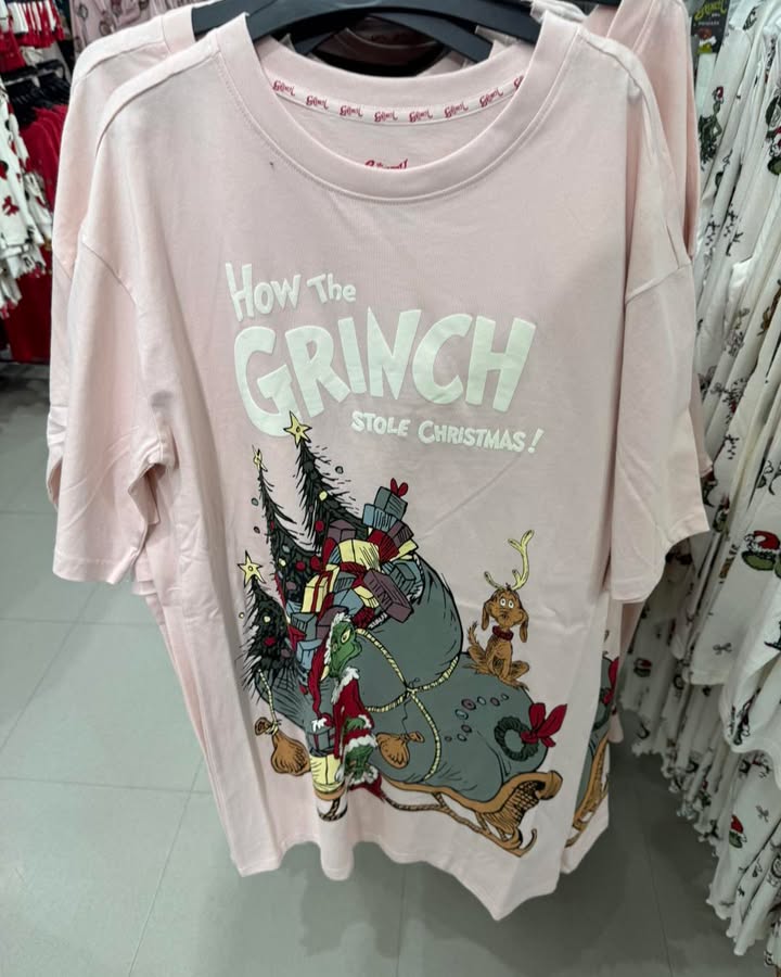 Pink Grinch items at Primark